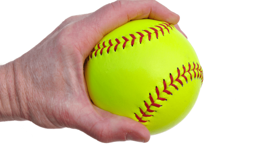 Softball pitching grip